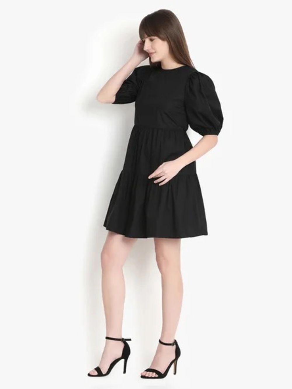 En Saison Tiered Mini Dress